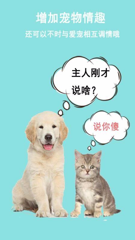 猫狗语言交流器app下载,猫狗语言交流器手机版